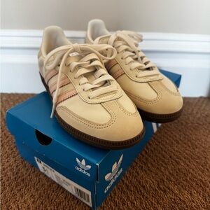 adidas Blue Shoe Box with White Trefoil Logo